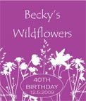Eco Friendly Wildflower Fields Birthday
